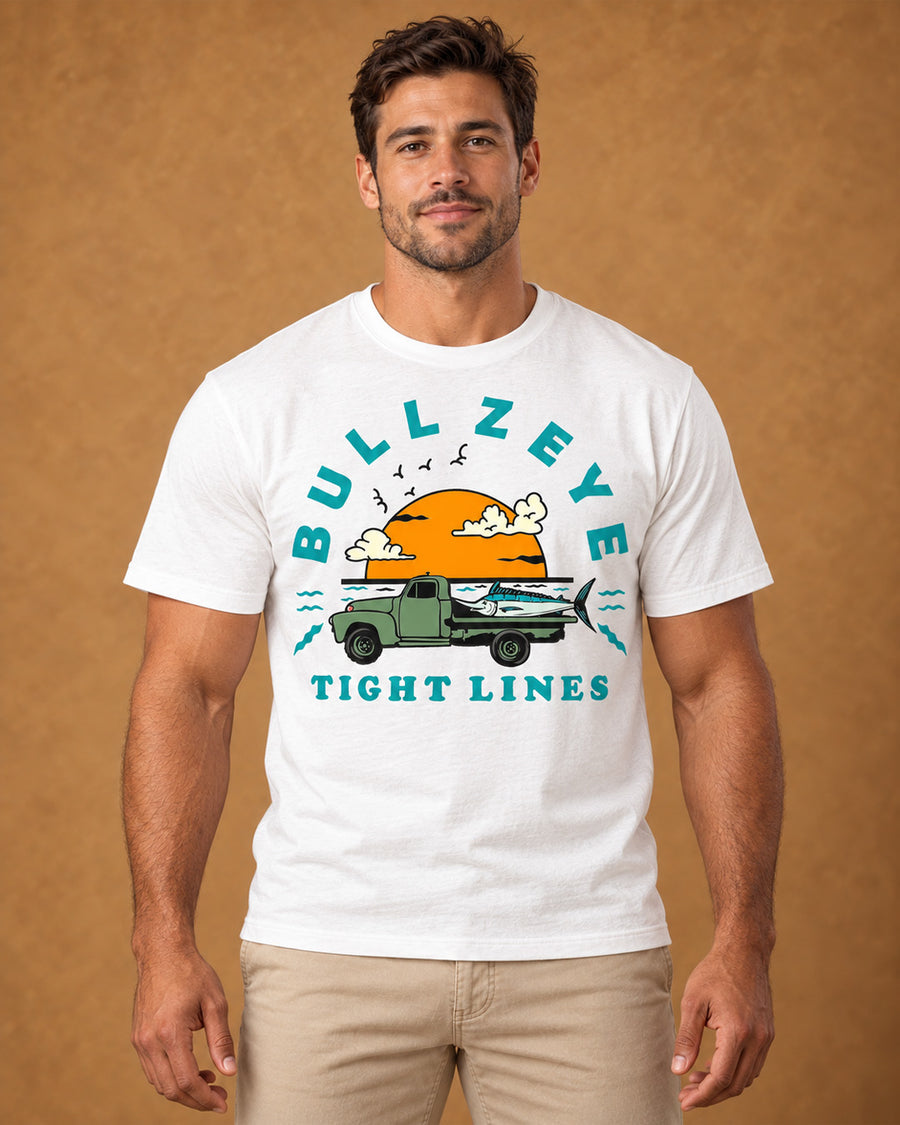 Bullzeye Tight Lines Truck Tee