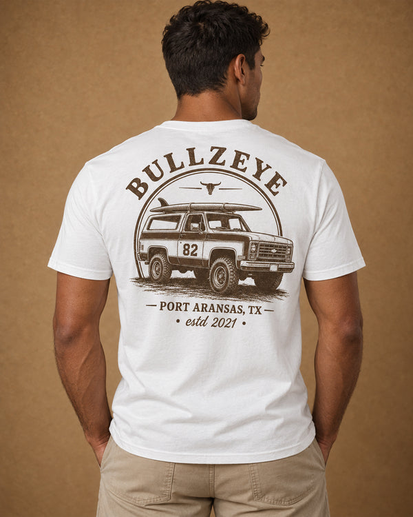 Bullzeye '82 Surf Wagon Tee
