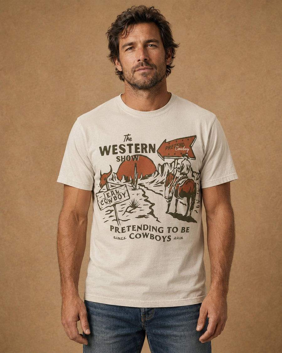 Pretend Cowboy Western Tee