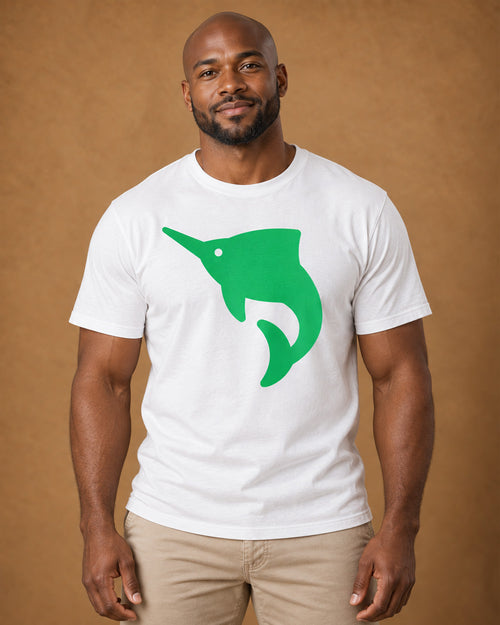 Bullzeye Green Marlin Icon Tee