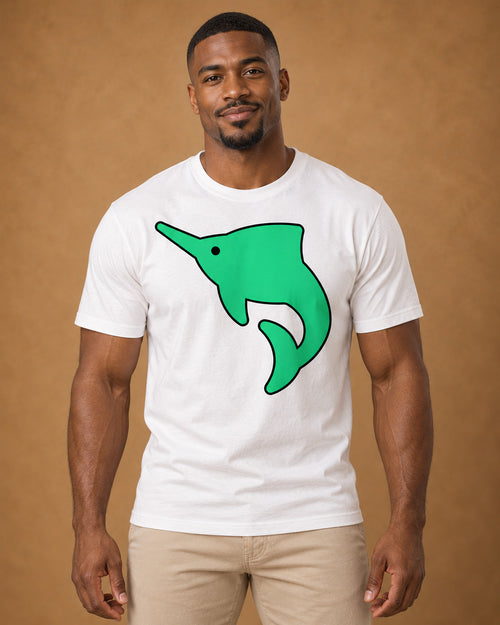Bullzeye Outlined Marlin Icon Tee