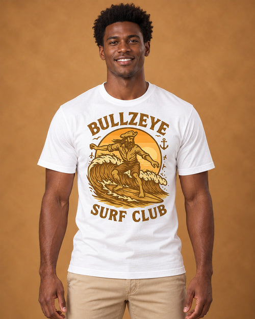 Bullzeye Golden Surf Club Tee