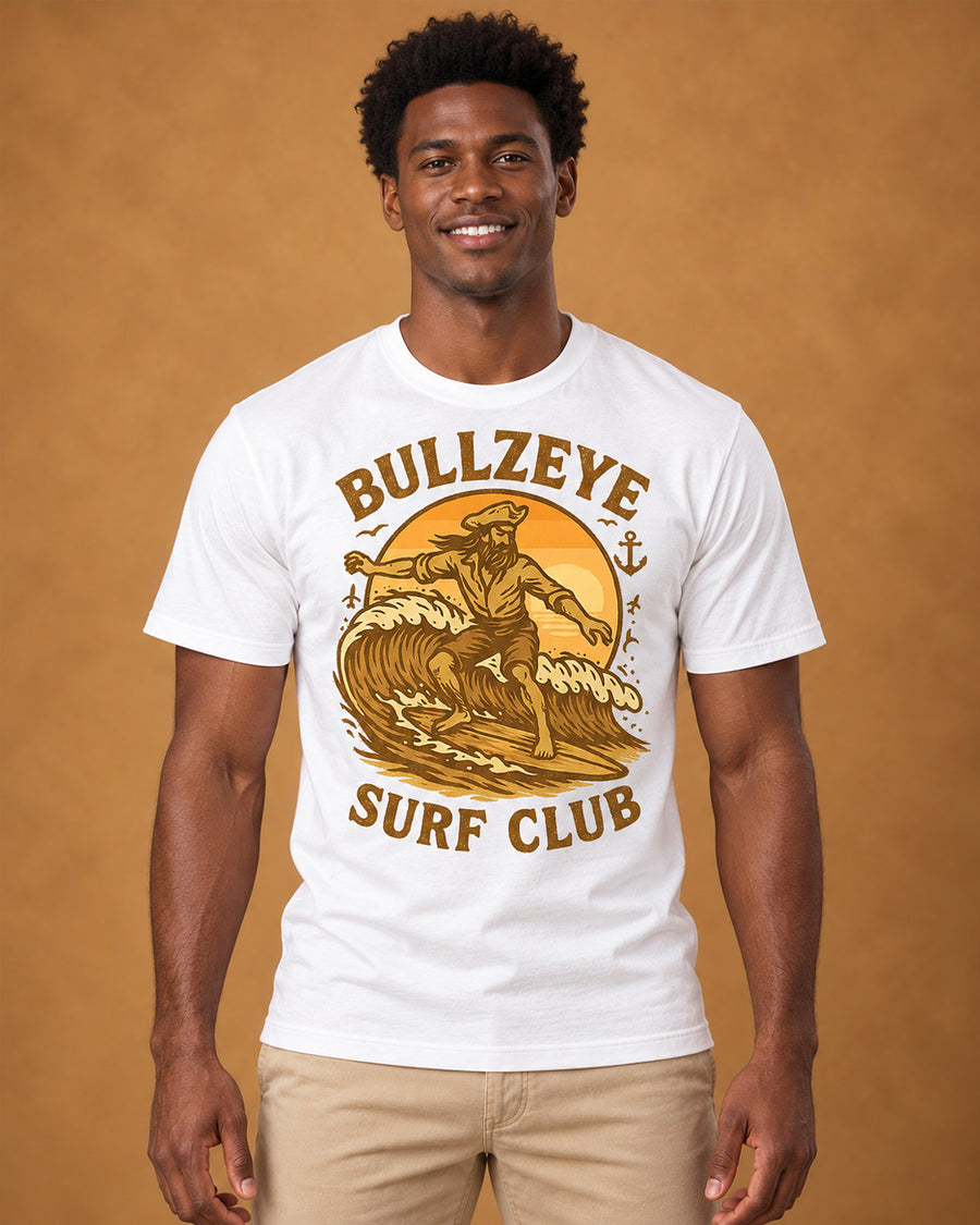 Bullzeye Golden Surf Club Tee
