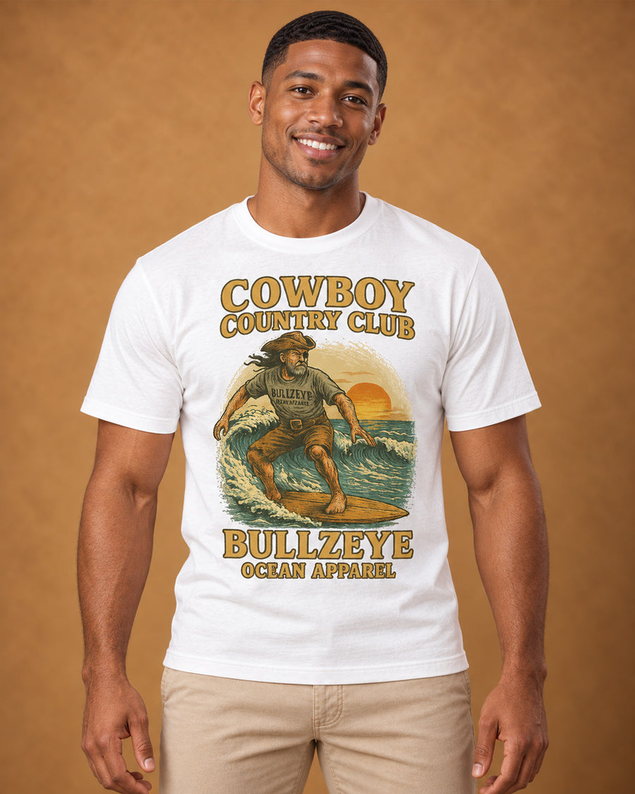 Bullzeye Cowboy Country Club Tee