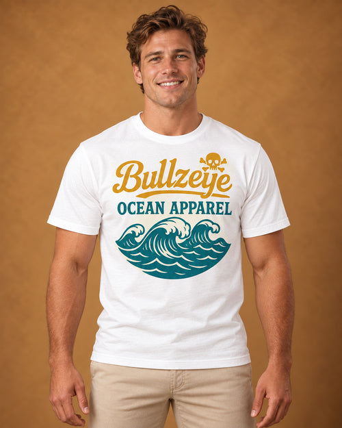 Bullzeye Ocean Apparel Waves Tee