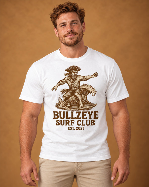 Bullzeye Sketch Pirate Surf Club Tee