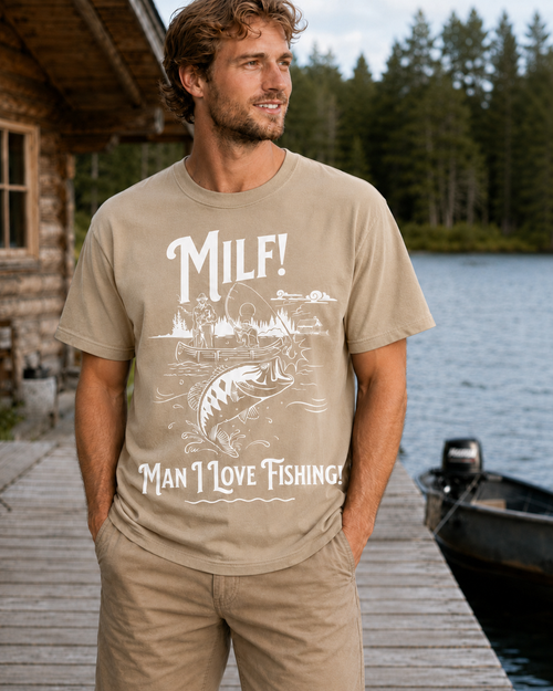 MILF Man I Love Fishing T-Shirt