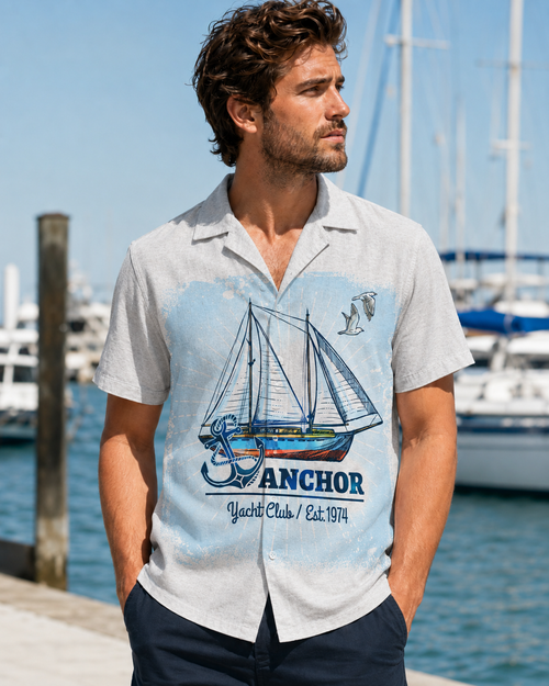 Anchor Yacht Club 1974 Shirt