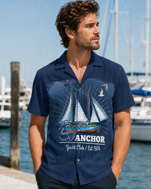 Anchor Yacht Club 1974 Shirt