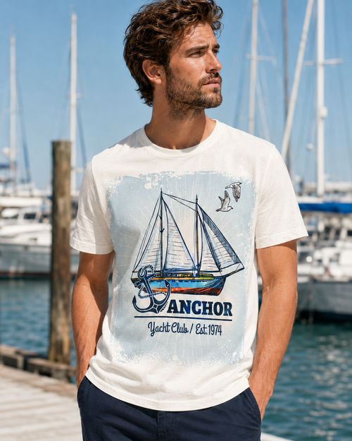 Anchor Yacht Club 1974 T-Shirt
