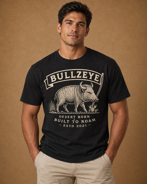 Bullzeye Desert Born Boar Tee