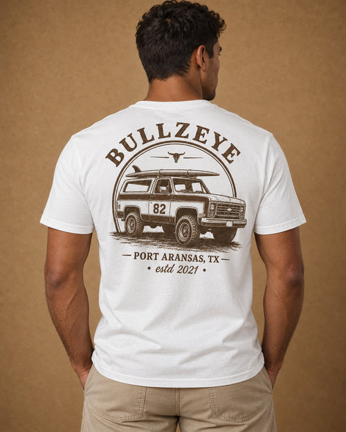 Bullzeye '82 Surf Wagon Tee