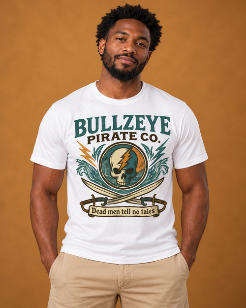 Bullzeye Pirate Co. Dead Men Tell No Tales Tee