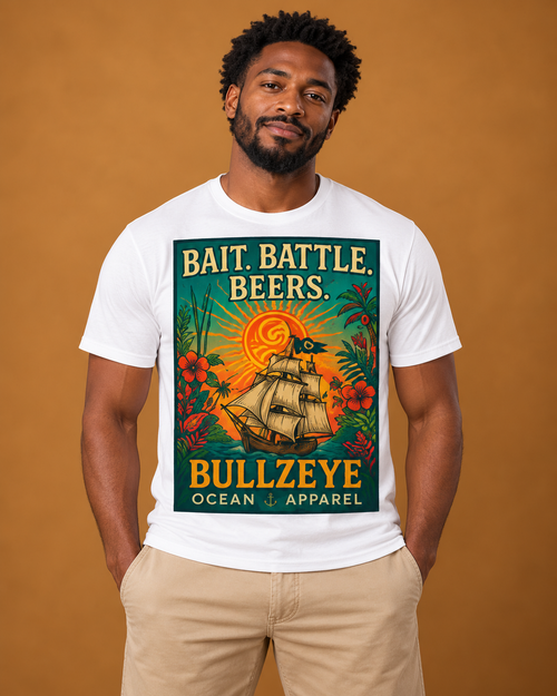 Bullzeye Bait Battle Beers Tee