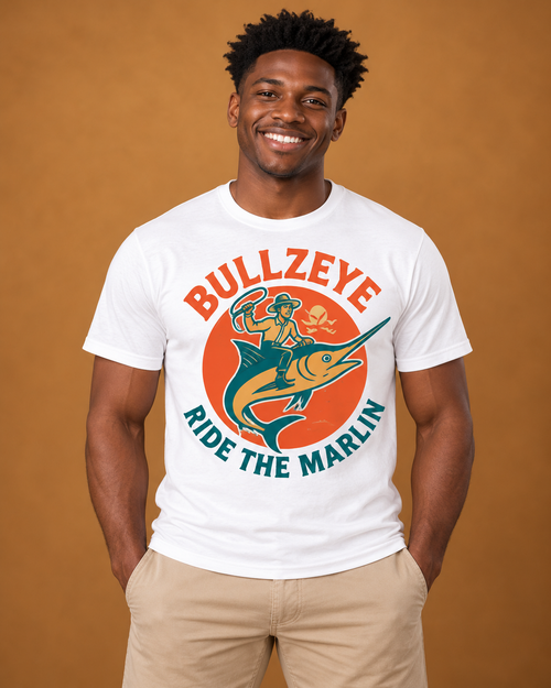Bullzeye Ride the Marlin Tee