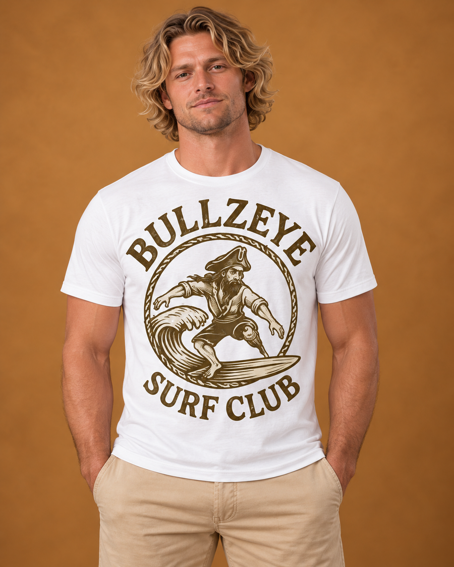 Bullzeye Pirate Surf Club Tee